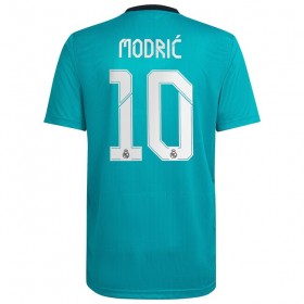 Koszulka Real Madryt Luka Modrić 10 Trzeci Stroje Piłkarskie 2021/22 Krótki Rękaw